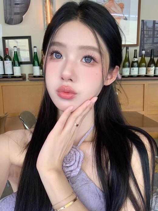 <月抛大直径>KIKICON-葡萄露-14.5mm【月抛 0-1000度 含525/575】 商品图2