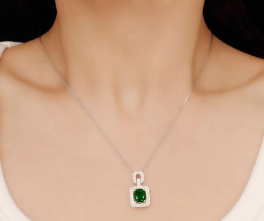 1.4ct 祖母绿吊坠 商品图4