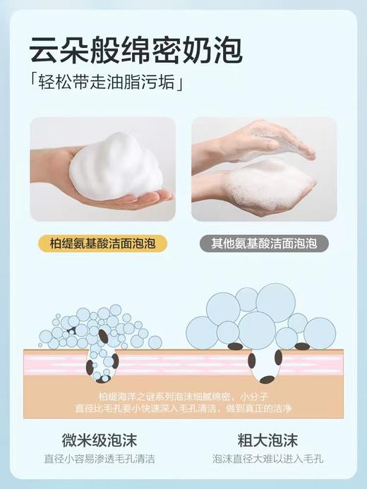 柏缇氨基酸慕斯洗面奶500ml 商品图3