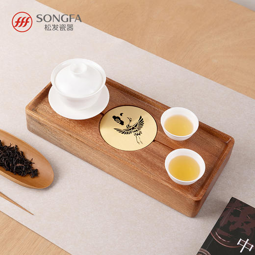 原木黄铜茶盘 商品图1