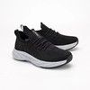 源之民健步鞋男款高弹飞织面料橡塑+贴片底运动休闲轻便舒适 商品缩略图2