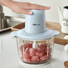 小熊（Bear）2升绞肉机 家用电动玻璃绞馅机碎肉打肉机切菜搅拌机QSJ-C03B1【浅蓝色】 商品缩略图5