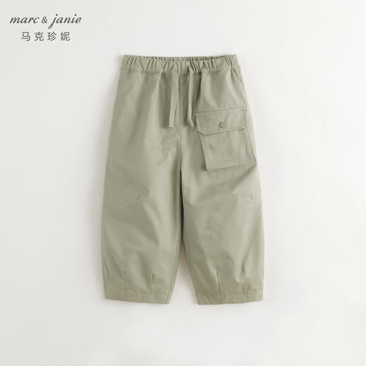 马克珍妮男童山系户外个性口袋休闲裤儿童裤子长裤秋装新款241325 商品图2
