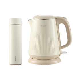 【自营】当季新品 德世朗电热水壶-保温杯四季套装 DDQ-SH219+DQXB-300