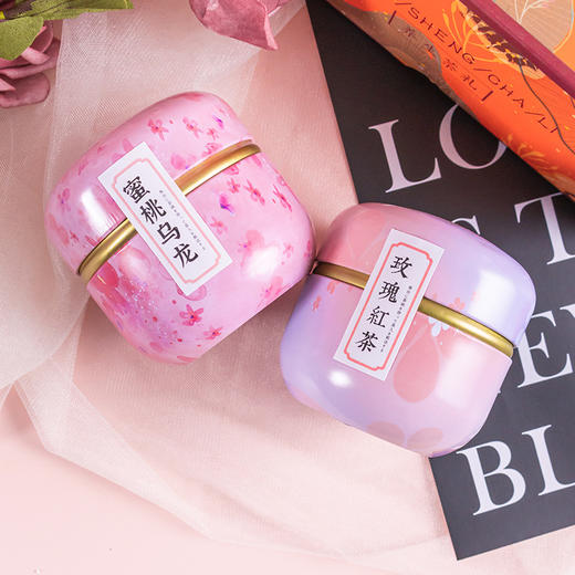 花茶伴手礼 蜜桃乌龙茶花果茶 玫瑰花茶茉莉绿茶茶叶礼盒花茶养生茶公司礼品送长辈礼物 商品图1