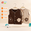 贝贝怡童装儿童马甲秋冬外穿开衫加绒男女童保暖外套秋季新款背心ZB3DS002 商品缩略图0