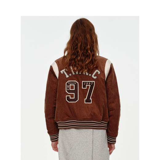 Teenie Weenie小熊卡通字母棉服女冬季外套TTJP248T03N 商品图4