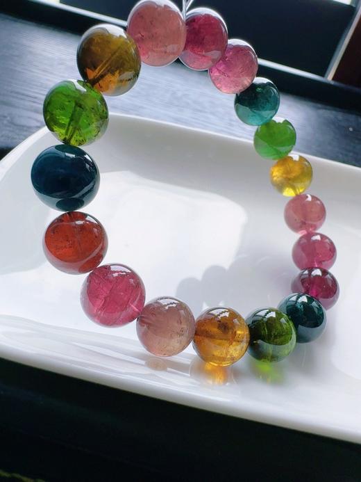 32.61g 10.4mm 碧玺手链 商品图7