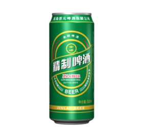 金崂精制啤酒6度500ml(6939417530661)