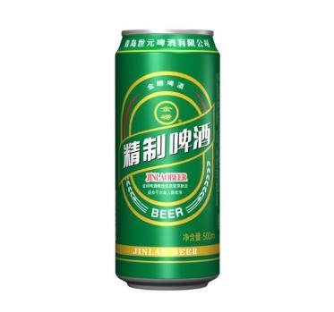 金崂精制啤酒6度500ml(6939417530661) 商品图0