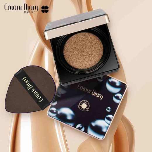 【美颜遮瑕】色彩日记黑珍珠臻润恒颜气垫CC霜升级版   061002 商品图1