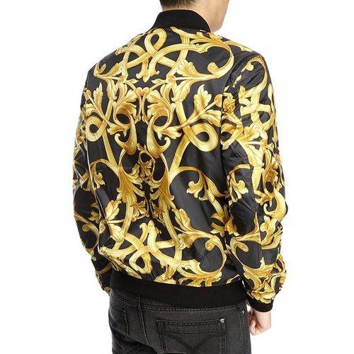 【超惠秒】Versace 美杜莎 经典印花 里外双层舒适轻薄款拉链外套 11647 商品图2