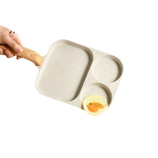 三合一汉堡锅早餐煎锅不粘锅鸡蛋平底锅煎饼煎蛋锅专用神器小蛋堡 商品图4