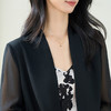 米思阳2025夏季新款醋酸短款小西装外套高级感外搭上衣女3483 商品缩略图4