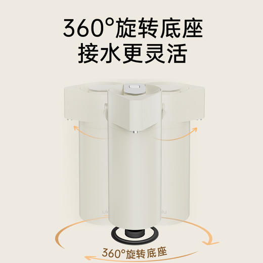 按压出水保温壶 | 按压出水更省力 5层锁温工艺24小时长效保温 2.2L大容量满足日常饮水 360°旋转底座接水更灵活 商品图4
