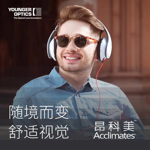 雅歌1.56非球面单光昂科美变色灰变多层减反射膜现片 商品图0