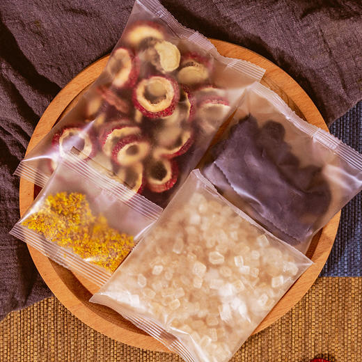 酸梅汤原材料包155g*2袋 自煮老北京酸梅汤真材实料乌梅山楂汤料包 商品图3