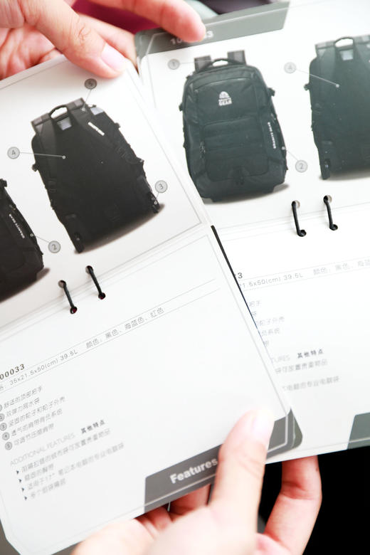 拉杆+双肩多功能。户外山系大容量17英寸登机箱行李箱背包A072960 商品图1