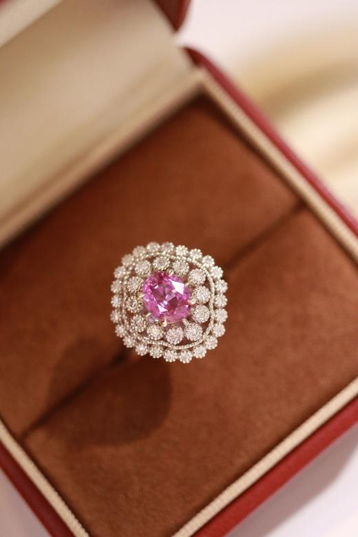 1.06ct 蓝宝石戒指 商品图4