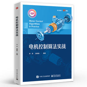 电机控制算法实战 电机产品开发实战 电流环控制器电流控制策略与滤波器设计 参数辨识观测器电机控制应用书