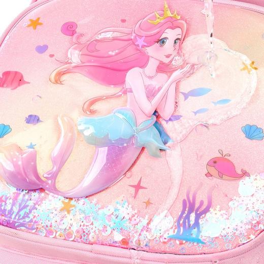 小学生流沙梦幻书包公主风1-3-6年级 减负护脊双肩包学生背包书包开学季文具套装 商品图3