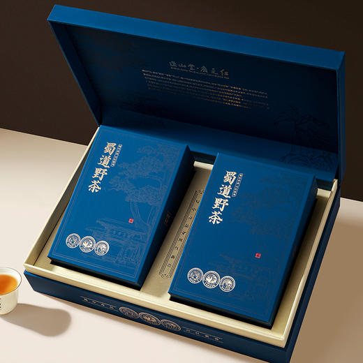 正山堂广元红 蜀道野茶礼盒装 四川特级正宗红茶茶叶送礼长辈120g 商品图7