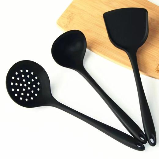 不粘锅锅铲硅胶铲子汤勺耐高温专用铲厨房用品厨具炒菜铲子护锅铲 商品图2