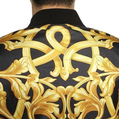 【超惠秒】Versace 美杜莎 经典印花 里外双层舒适轻薄款拉链外套 11647 商品图7