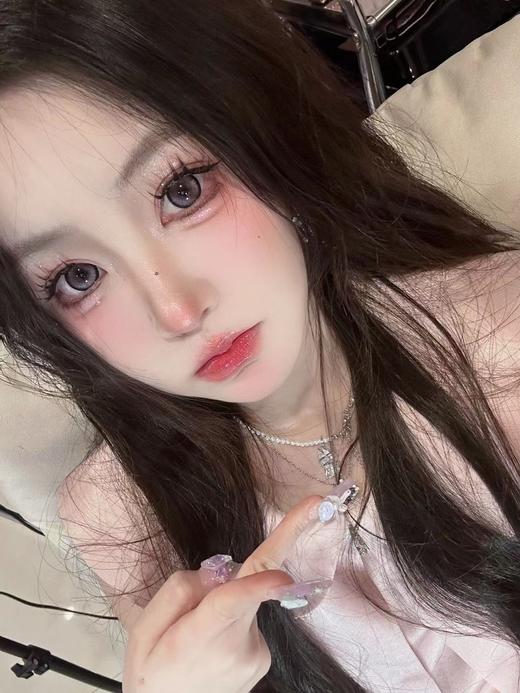 <月抛大直径>KIKICON-葡萄露-14.5mm【月抛 0-1000度 含525/575】 商品图3