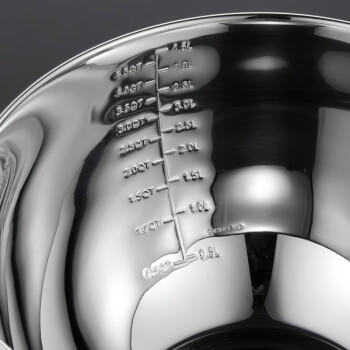 学厨 24cm打蛋盆带刻度加厚烘焙打蛋盘奶油蛋白打发盆和面水果盆 商品图3