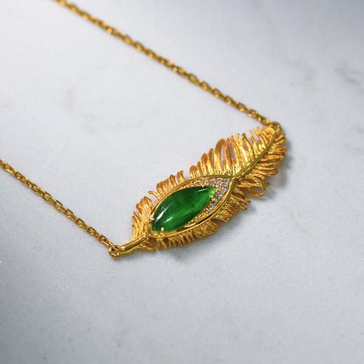 片羽翡翠项链（定制40天） 商品图1