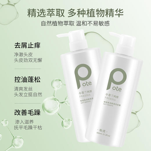柏缇小苍兰柔润顺滑洗发露800ml 商品图3