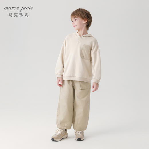 马克珍妮男童山系户外个性口袋休闲裤儿童裤子长裤秋装新款241325 商品图1