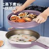双色锅钛金不粘锅健康少油烟炒锅电磁炉燃气全灶具通用多用炒菜锅 商品缩略图3