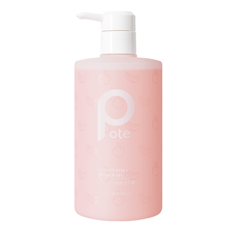 柏缇元气桃桃沐浴露475ml（彩盒装）