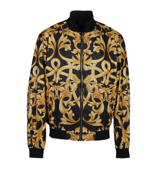 【超惠秒】Versace 美杜莎 经典印花 里外双层舒适轻薄款拉链外套 11647 商品图3