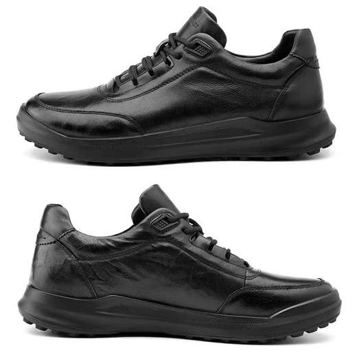 金利来皮鞋，都市休闲款，时尚百搭，精选优质牛皮，耐穿不易变形，天然橡胶底，耐磨防滑 商品图1