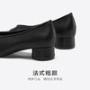 星期六通勤百搭绒面细钻粗跟单鞋SSC3111108 商品缩略图10