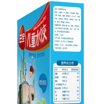 三全儿童水饺鳕鱼海苔300g42只宝宝饺子早餐婴儿食品 商品图0