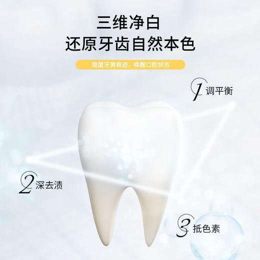【鼎】舒客小苏打牙膏洁白护龈牙膏120克*3支 商品图2