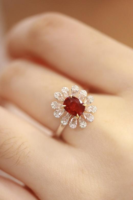 1.08ct 红宝石戒指 商品图7