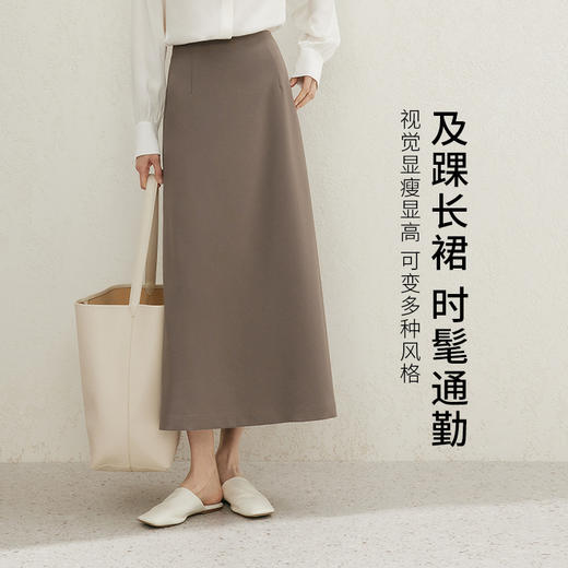 【商场同款】麦檬春秋舒适软糯羊毛混纺无领西装5F2111341 商品图3