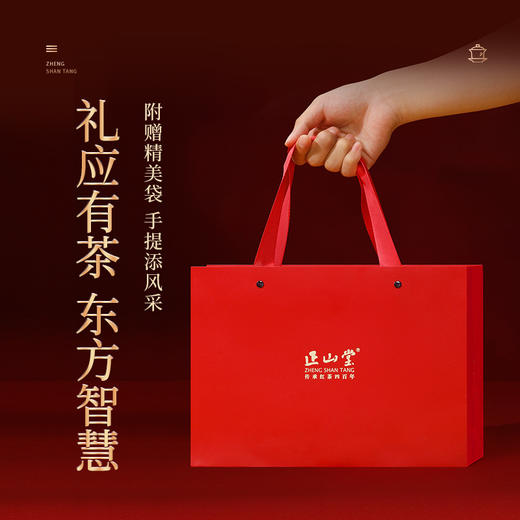正山堂 奇韵藏珍红茶礼盒装 金骏眉正山小种小神农架野茶正宗送礼 商品图3