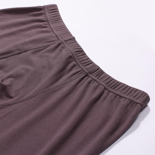 都市丽人都市锋尚打底裤轻暖单层裤阳离子罗纹薄九分裤FLT4A1 商品图5