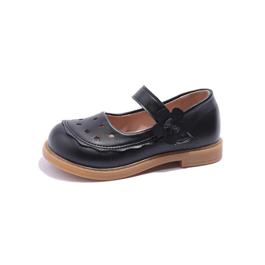 【手感细腻，防撞鞋头】女童皮鞋 洋气女童鞋春秋 2024新款 公主鞋 镂空软底鞋子 洞洞鞋单鞋四季鞋-QQ 商品图4