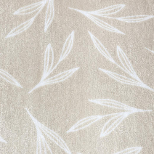 【自营】当季新品 博洋宝贝 素雅简映竹叶印花盖毯 BYTZ314-150 商品图3