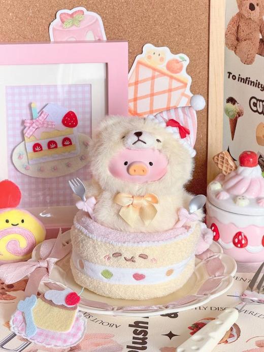 LuLu罐头猪-复古泰迪玩具店搪胶绒毛挂件盲盒 商品图8