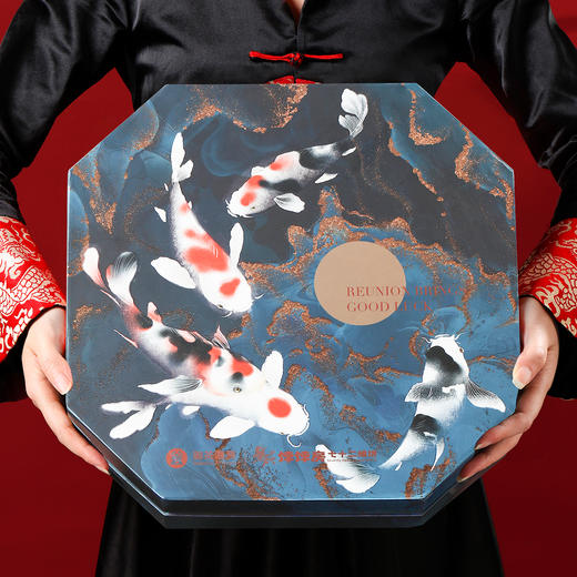 五福捧月  中秋糕点月饼礼盒 商品图2