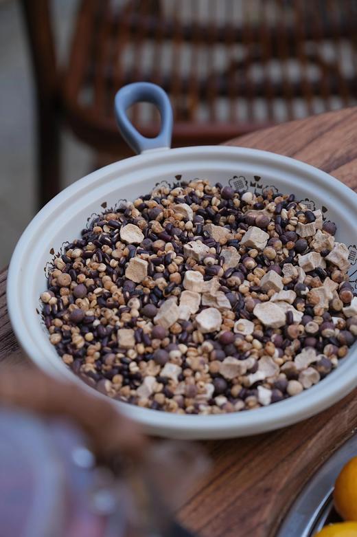 三蒸三晒山药茯苓清舒茶/健 月卑 衣去 湿/纯粮食茶！采用颗粒完整的原料，不掺碎料，好材质看得见！ 商品图3