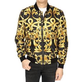 【超惠秒】Versace 美杜莎 经典印花 里外双层舒适轻薄款拉链外套 11647